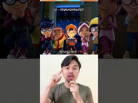 Boboiboy dan teman teman memberi kejutan kepada upin ipin #shorts