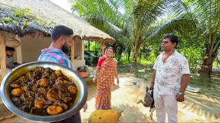 বাবার হাতে বর্ষার বিলের পাতি হাঁস রান্না | DuckCurry |