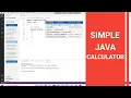 Create User Input Simple Calculator Using Java only If function and Char input