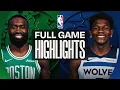 CELTICS at TIMBERWOLVES FULL GAME HIGHLIGHTS November 29 2025