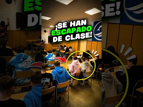 ¡El plan de escape definitivo en clase! 🎒🤫