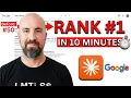 How I Use Claude Code for SEO to Rank in 10 minutes