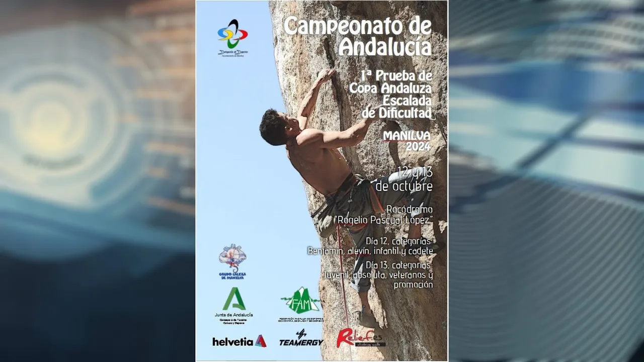 Campeonato y Copa de Andalucía de Escalada