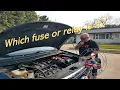 Every single fuse and relay location gone over in the power distribution box 2011 through 2014 Edge