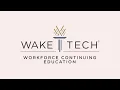 Wake Tech Wake Works Apprenticeship program