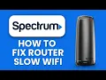 NEW Spectrum Router Slow Wi-Fi 2025 Boost Internet Speed with DNS Channel Settings