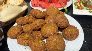 الفلافل العراقيه من ايد ام صهيب غير ويه العنبه اويلي يايبه 