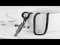 HZMAN Philippians Cross Pendant STRENGTH Bible Verse Stainless Steel Necklace Colors Available