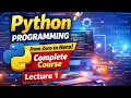 Python Tutorial for Beginners First Python Program Print Function Lecture 1