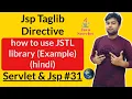taglib directive in jsp jsp taglib directive hindi Servlet