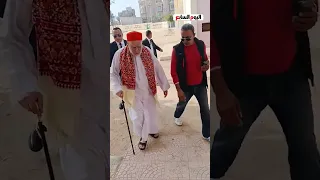 الشيخ علي جمعة يدلي بصوته في انتخابات مجلس النواب بمدرسة نهضة مصر بالحي المتميز 