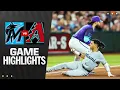 Marlins vs D-backs Game Highlights 25 MLB Highlights
