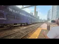 Palatine Chicago STATION railfanning 2026