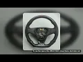 Replacement Real Carbon Fiber Steering Wheel with Leather for Chevrolet Malibu XL 2016-2023