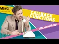 Teach me Javascript ep 3 - What are callback functions in JS and how to use them