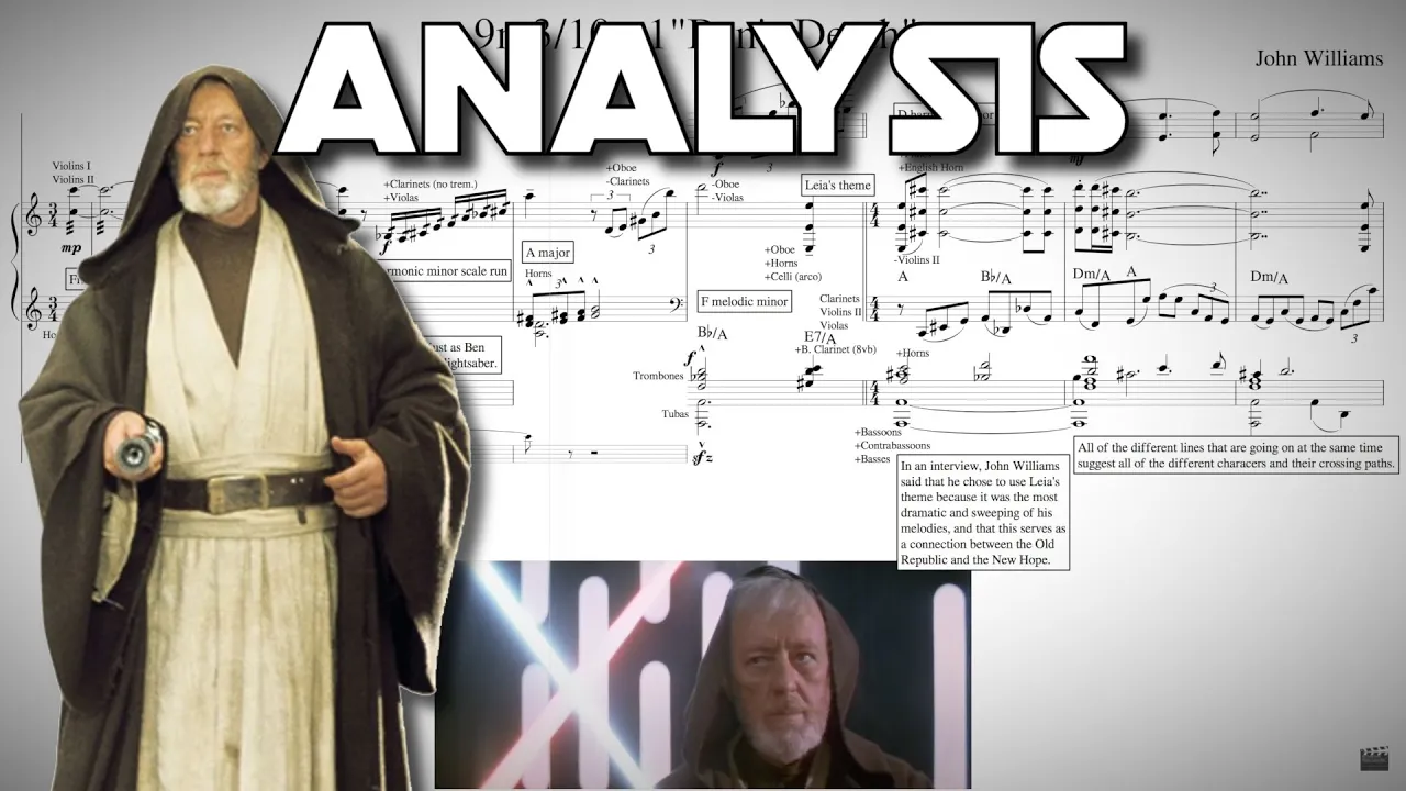 Star Wars: "Ben's Death/TIE Fighter Attack” by John Williams (Score Reduction and Analysis) Star Wars: "Ben's Death/TIE Fighter Attack” by John Williams (Score Reduction and Analysis)