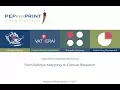 Webinar Peptide Microarrays for Cancer Research