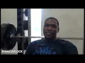 Kevin Durant Bench Presses 315 Pounds