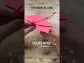Download Lagu DIY ORIGAMI FLYING DRAGON PLANE | DRAGON PAPER PLANE FLIES FAR INSTRUCTIONS | ORIGAMI DRAGON PLANE