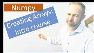 Numpy Creating multi-dimensional arrays