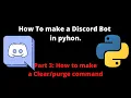 How to make a discord bot command part 3