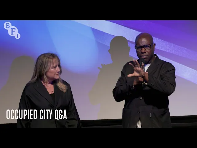 Steve McQueen and Bianca Stigter on Occupied City at the London Film Festival