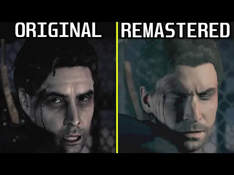 Alan Wake Remastered vs Original Early Graphics Comparison