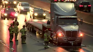 Northbound I-75 closed at I-696