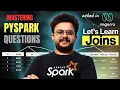 NAGARRO PySpark Interview Question PySpark JOIN Problem Explained Beginner Deepankar Pathak