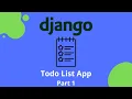 How To Build A To-do List App Using Django Part