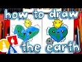 How To Draw The Earth As A Heart