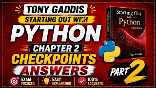 Tony Gaddis Starting Out with Python Chapter 2 Checkpoints Part 2