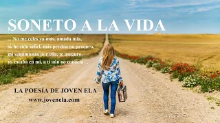 soneto a la vida poema escrito por joven ela 