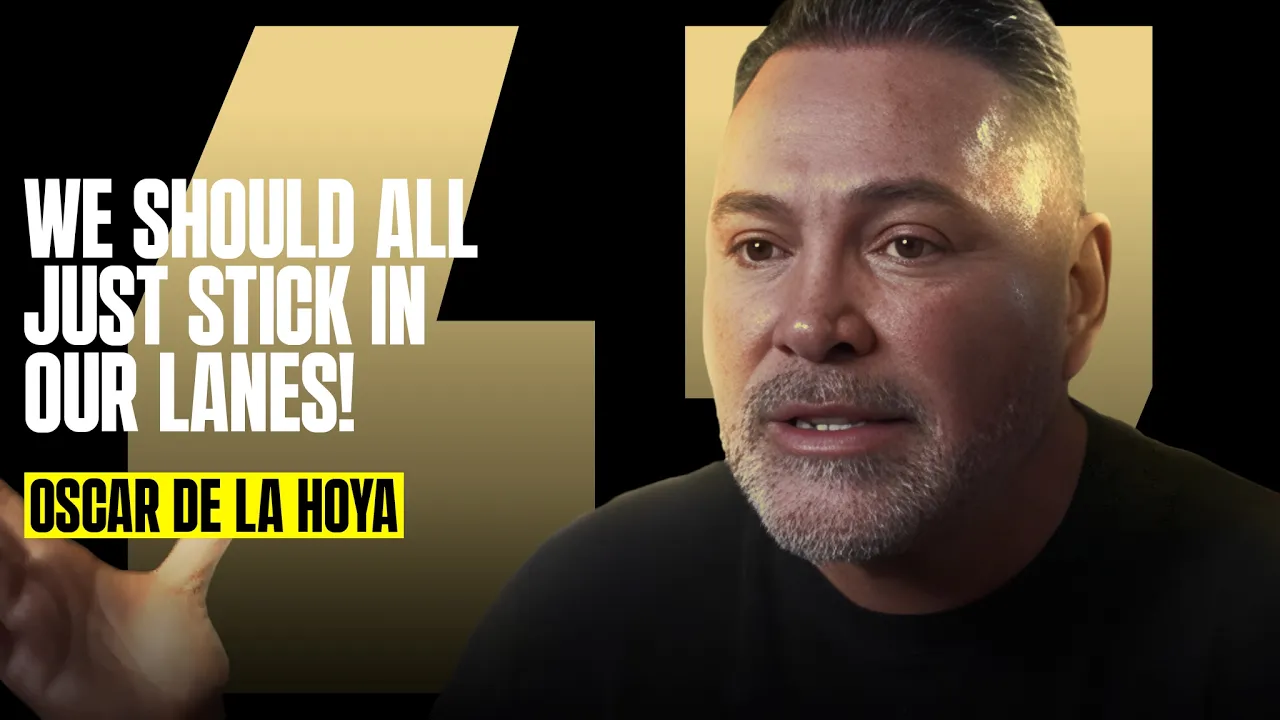 "He doesn't belong in the sport" | Oscar De La Hoya Goes Off On Dana White 👀