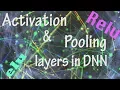 Lecture 10 Convolutional Nerual Networks Part2 Activation and Pooling layers