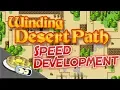 TWISTING WINDING DESERT PATH Map Speed Development RPG Maker MAP CREATION TUTORIAL