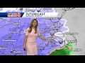 When snowfall is expected to be heaviest during overnight storm