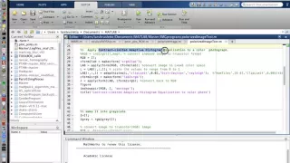 Adaptive Histogram eq CLAHE in matlab to improve contrast in underwater images