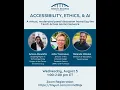 Teach Access - Accessibility Ethics AI Panel