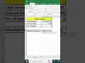 Calculate Loan Payments with PMT Function in Excel Quick Tutorial