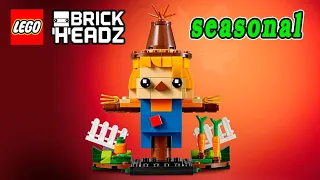 LEGO Brickheadz  40352  Thanksgiving Scarecrow  UNBOXING