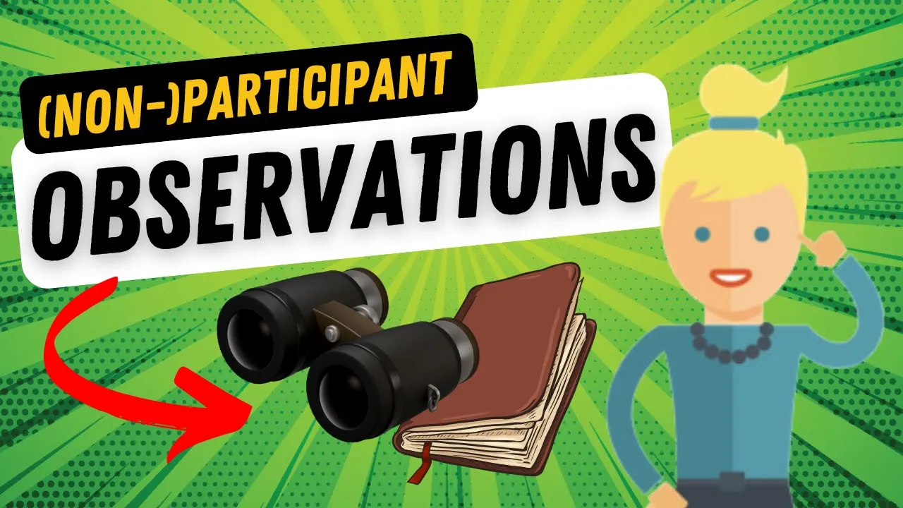 Participant Observation (Research Method Explained) 📖 🕵️‍♀️🔍