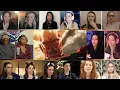Download Lagu Attack on Titan Season 1 Episode 1 Girls Reaction Mashup | Shingeki no Kyojin 進撃の巨人