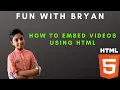 How to embed s in HTML