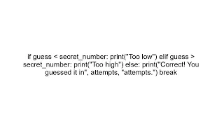Build a Number Guessing Game in Python Beginner Project Tutorial
