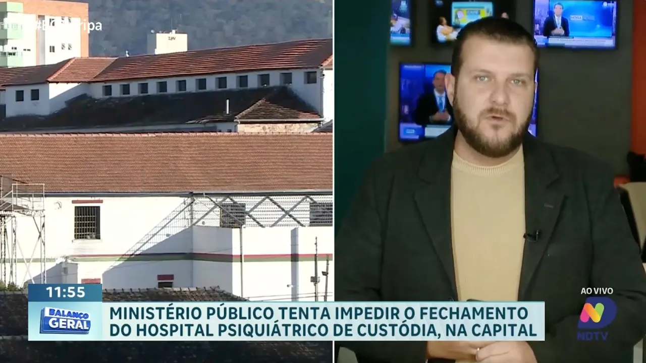 MPSC tenta impedir fechamento do Hospital Psiquiátrico de Custódia