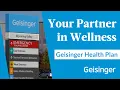 Geisinger Health Plan World-Class Coverage Made For You