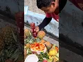 Delicious pineapple with Tajin and chamoy