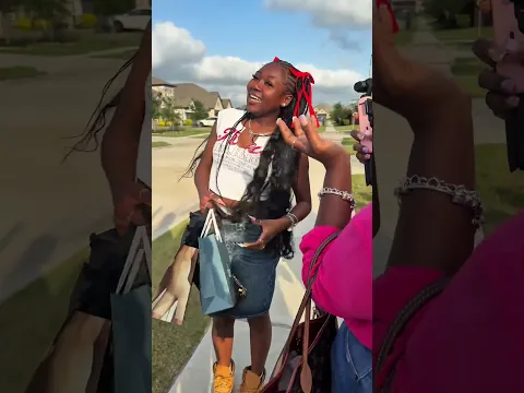 Surprising Karissa with a birthday party Part 2 #shorts #birthday