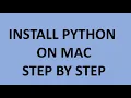 Install Python on Mac - Free Installation